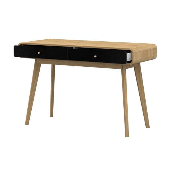 Birou cu aspect de lemn de stejar 50x120 cm Cassie - Støraa-image-1