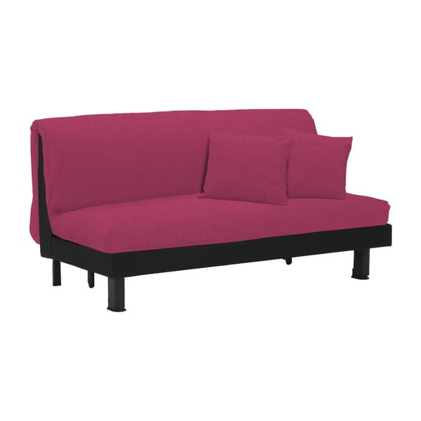 Canapea extensibilă cu 3 locuri 13Casa Lillo, roz