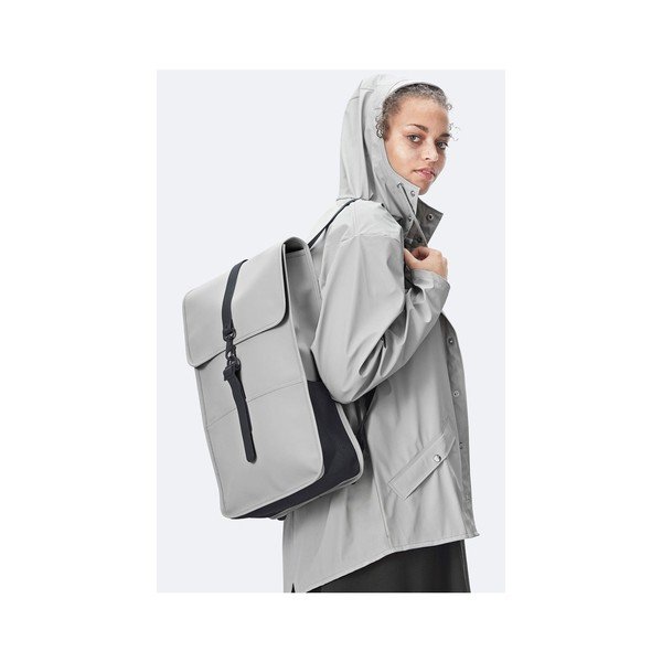Rucsac impermeabil Rains Backpack, gri-image-1