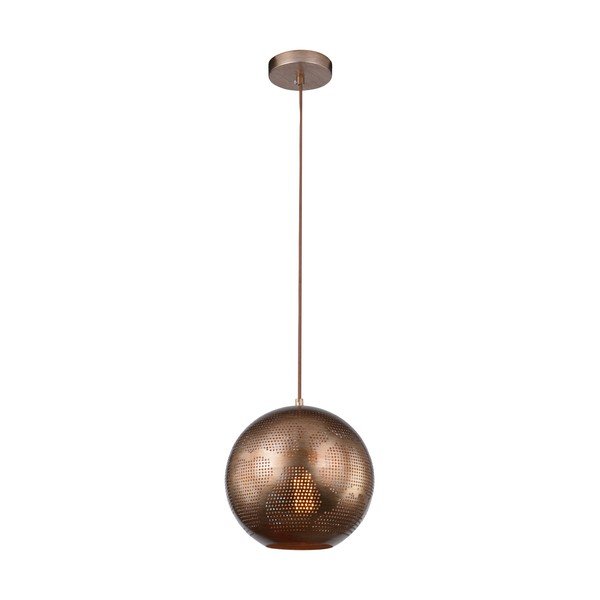 Lustră în culoarea bronz cu abajur din metal Sfinks – Candellux Lighting-image-3