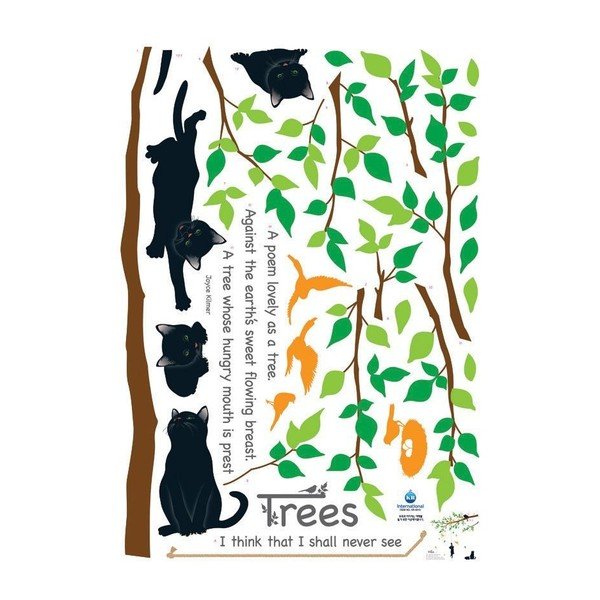 Set autocolante Ambiance Tree and Cat-image-2