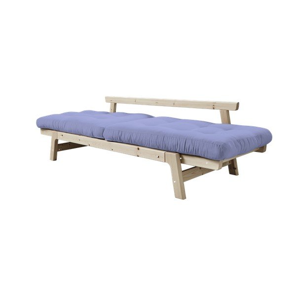 Canapea extensibilă Karup Step Natural/Blue Breeze-image-3