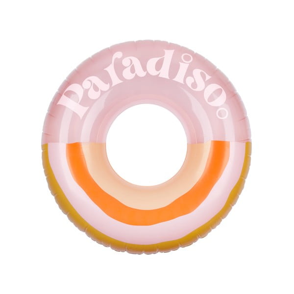 Colac gonflabil Sunnylife Paradiso, roz-portocaliu