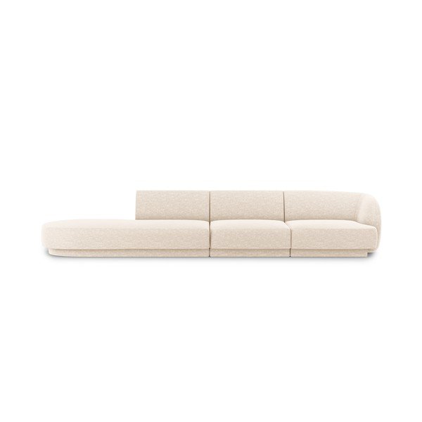 Canapea crem 302 cm Miley – Micadoni Home