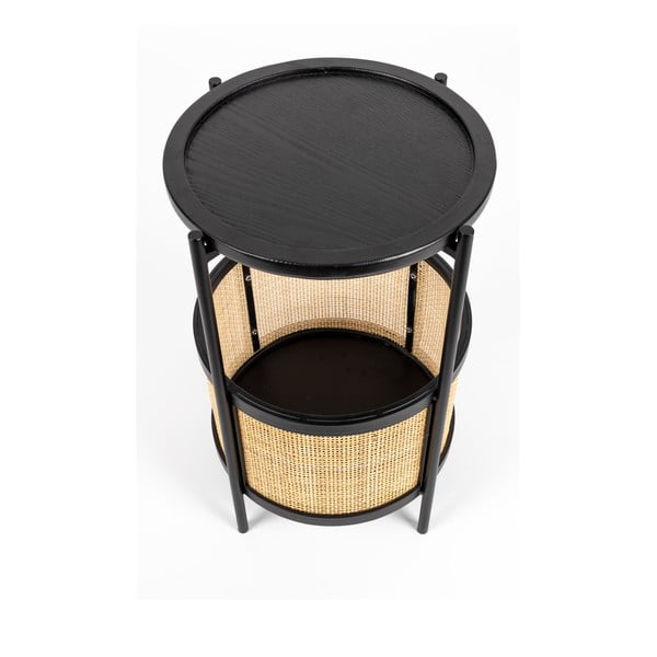 Măsuță auxiliară rotundă ø 30 cm Makoto – White Label-image-4