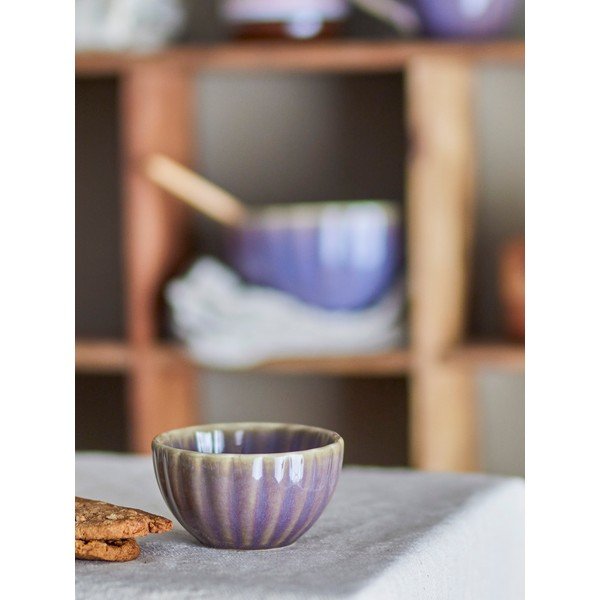 Bol mic violet din gresie 165 ml Latina – Bloomingville-image-1