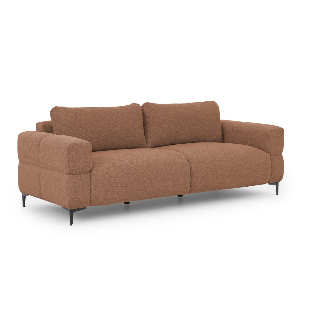 Canapea teracotă 217 cm Helio – Ropez