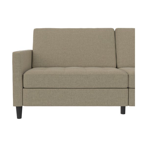 Canapea bej extensibilă 86 cm Presley – Støraa-image-1