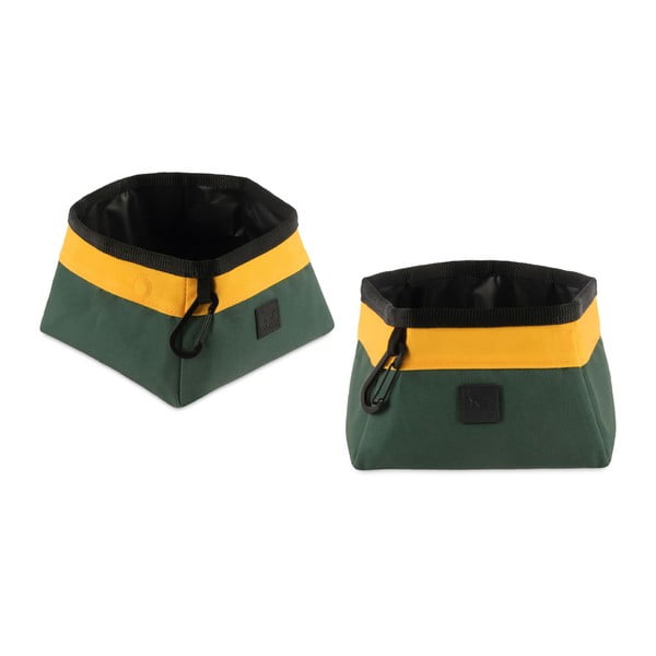 Bol de călătorie pliabil din material textil ø 18 cm Moss – P.L.A.Y.-image-4