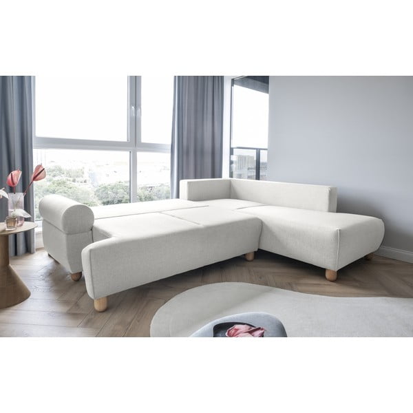 Colțar crem extensibil (colț  pe partea dreaptă) Bouncy Olli – Miuform-image-4