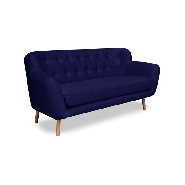Canapea Cosmopolitan design London, 162 cm, albastru închis-image-2