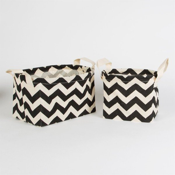 Set 2 coșuri Sass & Belle Chevron-image-2