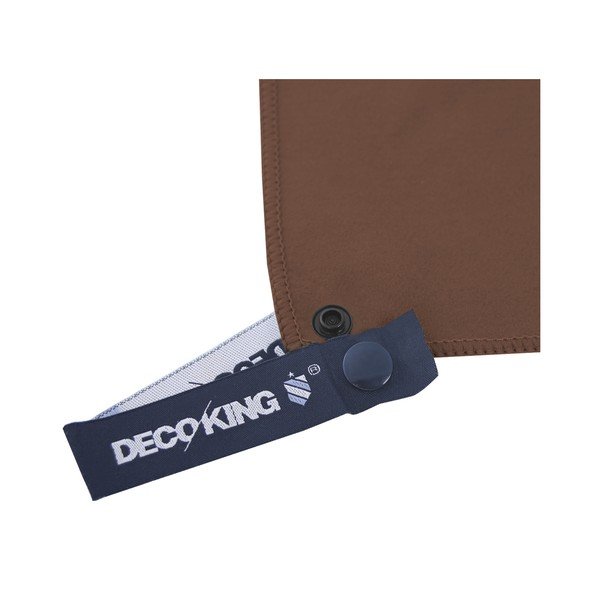 Prosop cu uscare rapidă DecoKing EKEA, 60 x 120 cm, maro-image-4