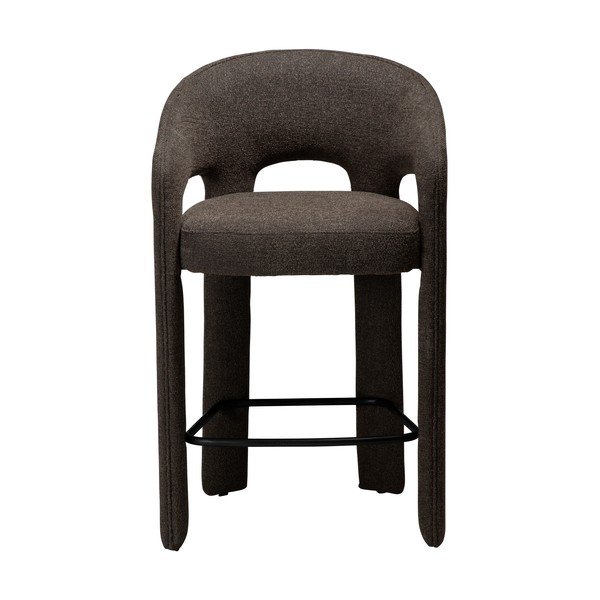 Scaun de bar maro (înălțime șezut 67 cm) Splendor – DAN-FORM Denmark-image-1