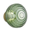 Aplică de perete verde LED din sticlă cu USB ø 15,5 cm Earl – Reality