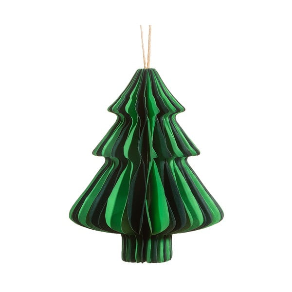 Ornament de Crăciun din hârtie Honeycomb Tree – Sass & Belle