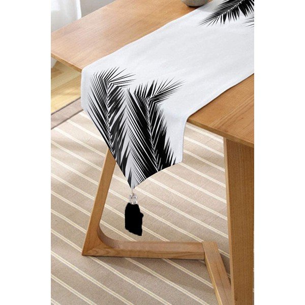 Napron de masă 45x140 cm Black Tree – Minimalist Cushion Covers-image-1