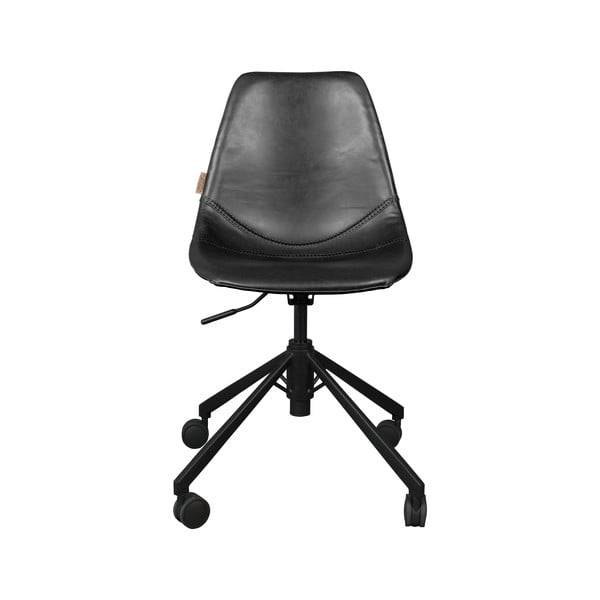 Scaun de birou Dutchbone Franky, negru-image-2