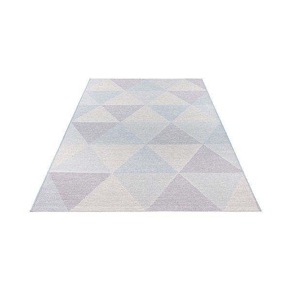 Covor adecvat și pentru exterior Elle Decoration Secret Sevres, 80 x 150 cm, albastru-image-1