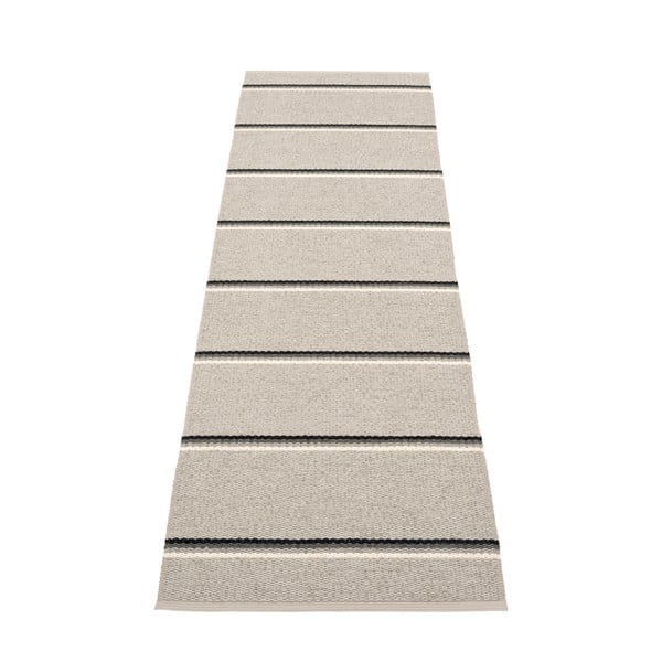 Covor tip traversă pentru interior și exterior gri/bej 70x240 cm Olle Grey Linen – Pappelina