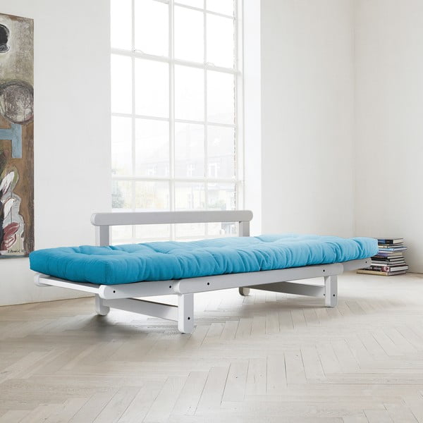 Canapea extensibilă Karup Beat White/Horizon Blue-image-3