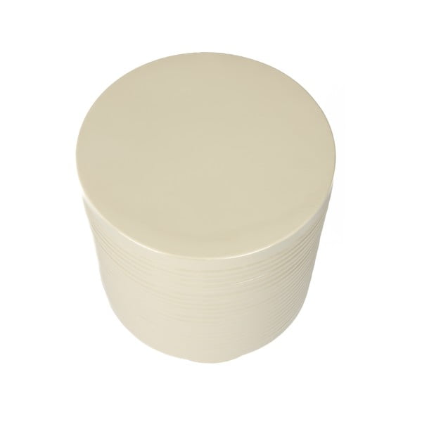 Măsuță auxiliară rotundă din metal ø 35 cm Sven – White Label-image-2