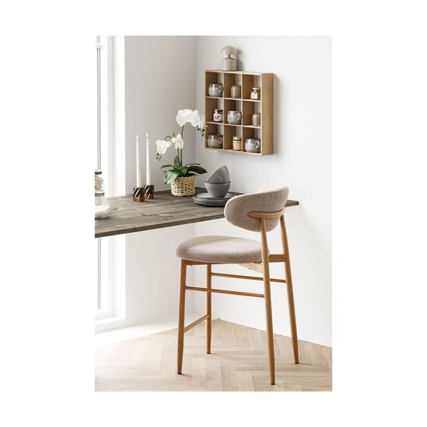 Raft în culoare naturală etajat din lemn de pin 46 cm Moss – House Nordic-image-3