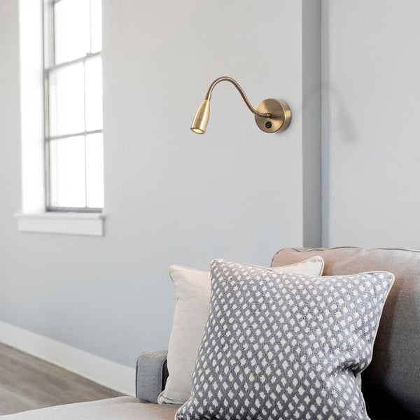 Aplică de perete aurie LED Reading – Opviq lights-image-1