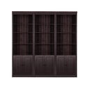 Bibliotecă maro din lemn de pin 222x223 cm Anita – Støraa