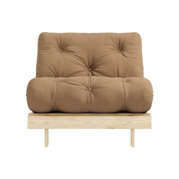 Fotoliu variabil KARUP Design Roots Raw/Mocca, maro-image-3