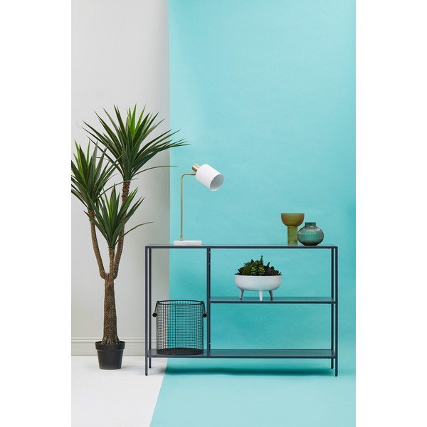 Masă consolă gri din oțel 30x120 cm Acero – Premier Housewares-image-3