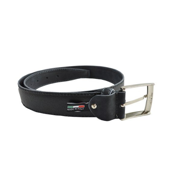 Curea din piele Simon, negru-image-2
