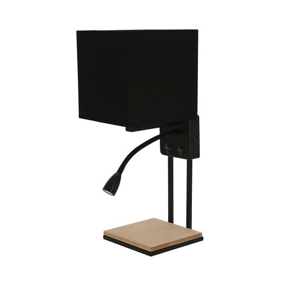 Aplică de perete neagră Theo – Candellux Lighting-image-1