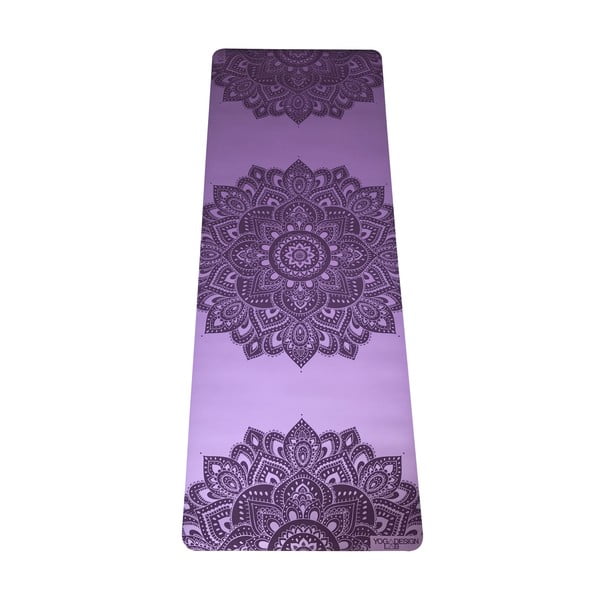 Saltea pentru yoga Yoga Design Lab Mandala Lavender, 5 mm, mov