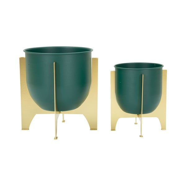 Ghivece decorative 2 buc. din metal ø 24 cm Grent Shet – Mauro Ferretti
