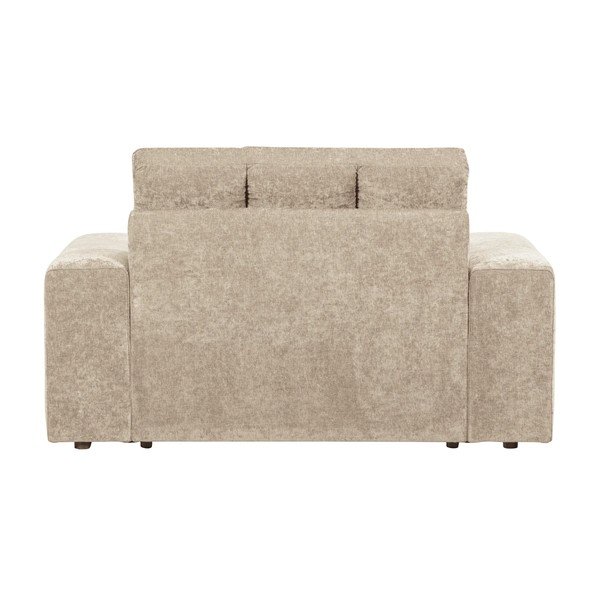 Fotoliu bej cu tapițerie din chenille Second date – WOOOD-image-2