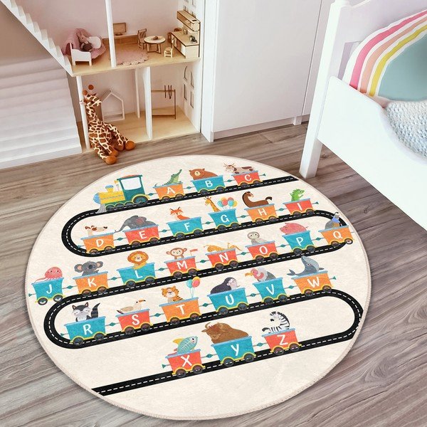 Covor pentru copii ø 120 cm Comfort – Mila Home-image-4