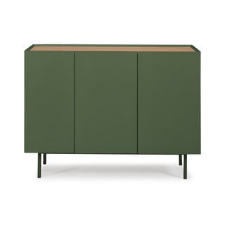 Comodă Teulat Arista, lățime 110 cm, verde