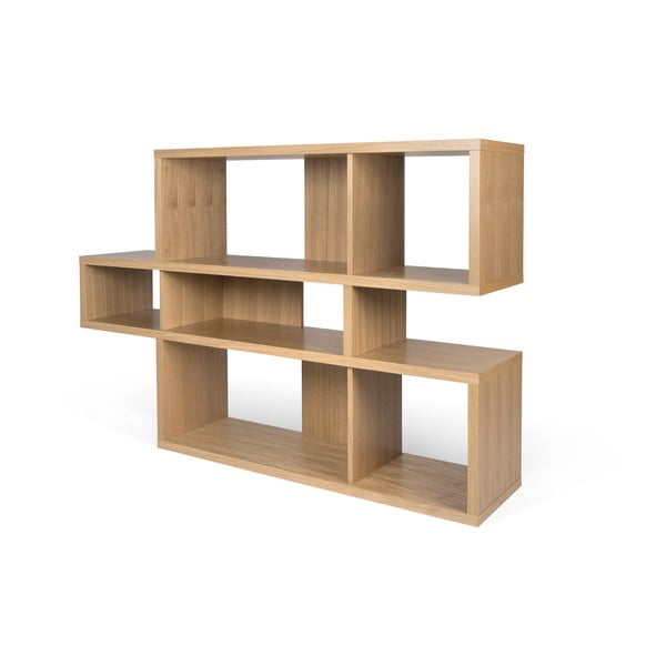 Bibliotecă TemaHome London, 34 x 100 cm, maro-image-3