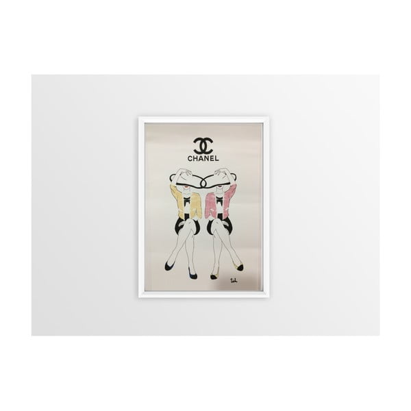 Tablou Piacenza Art Chanel Girls, 30 x 20 cm