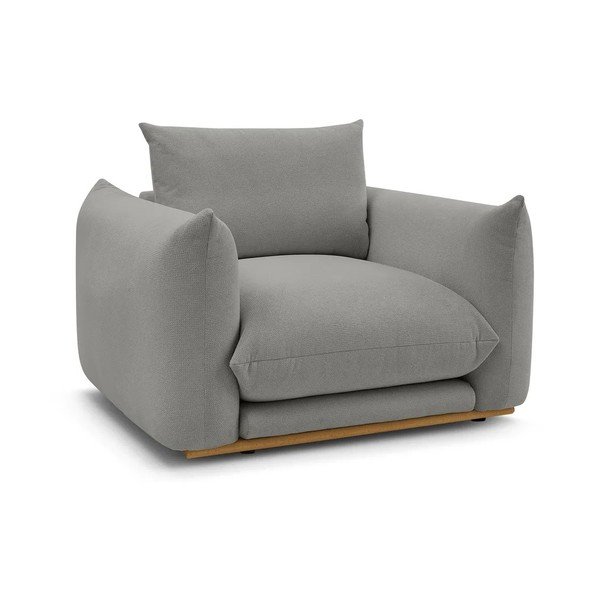 Fotoliu gri Ernest – Bobochic Paris