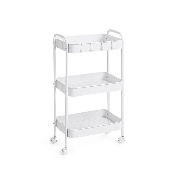 Măsuță de servire cu roți din metal 29,5x41 cm Leiky – Yes Everyday-image-2