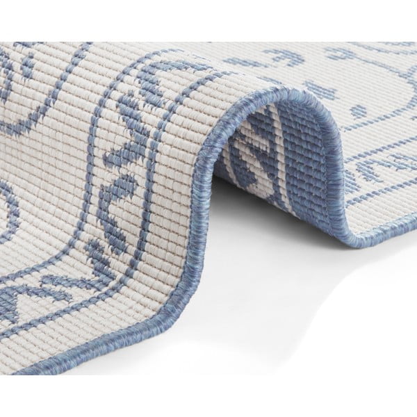 Covor adecvat pentru exterior NORTHRUGS Leyte, 120 x 170 cm, albastru-crem-image-3