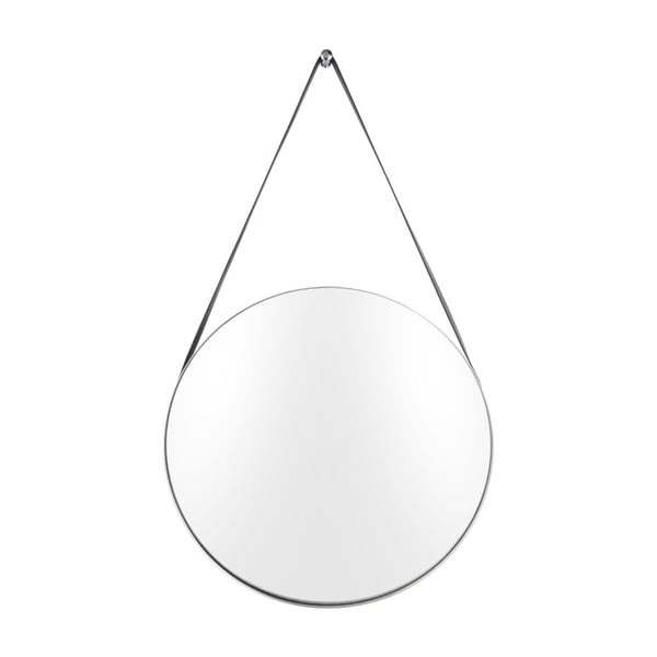 Oglindă de perete PT LIVING Balanced, Ø 47 cm, argintiu