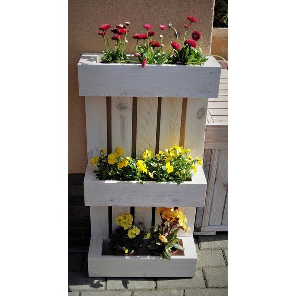 Suport pentru flori din lemn - Rojaplast-image-1