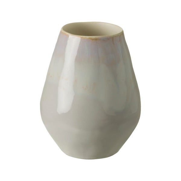 Vază din gresie ceramică Costa Nova Brisa, 0,9 l, alb