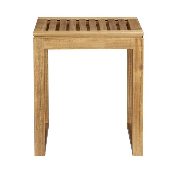 Scaun în culoare naturală din lemn de acacia Fondi – Wenko-image-2