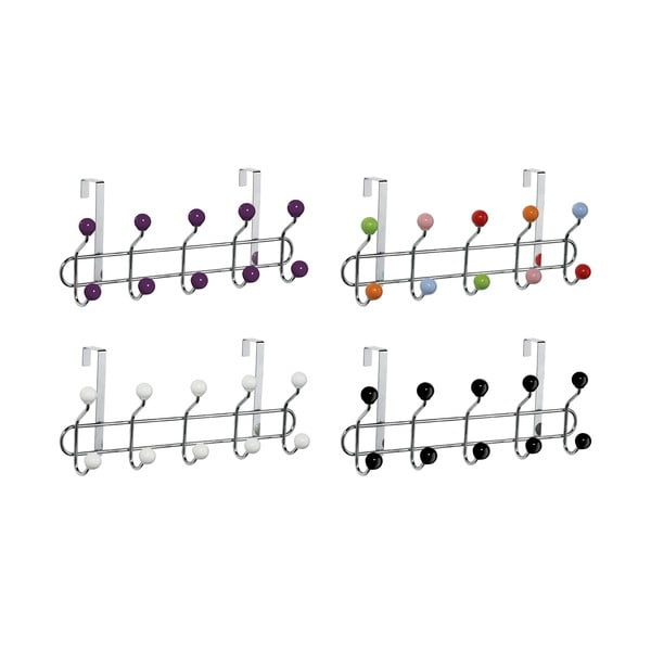 Cuier de ușă roșu-argintiu din metal 41 cm – Premier Housewares-image-3