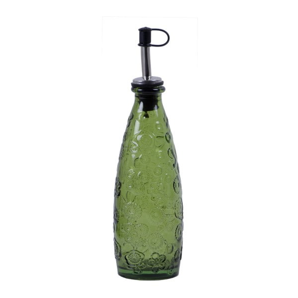 Sticlă cu picurător Ego Dekor Flora, verde
