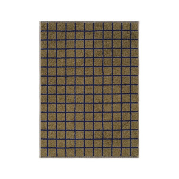 Prosop verde/albastru din bumbac 50x70 cm Grid – Jotex-image-2